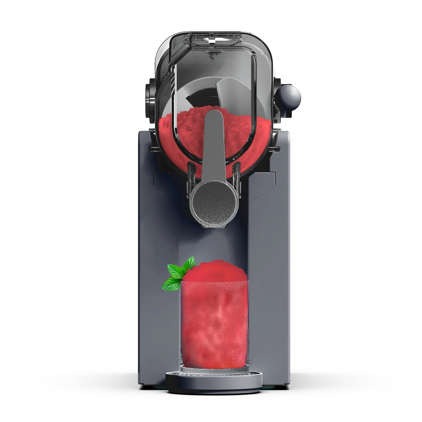 JOCCA Máquina para Hacer Granizados, Helados y Batidos, 1.6L, 200W, Acero Inoxidable, Sin Hielo, Control Táctil, Uso Profesional y Doméstico
