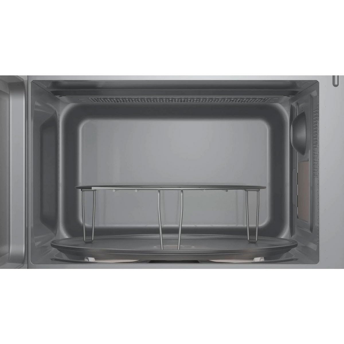 Bosch Microondas Integrable 60cm, 8 Programas Automáticos, Display LED, Acero Inoxidable, Modelo BEL623MS3