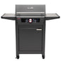 Char-Broil Barbacoa Eléctrica Evolve con E-Power, Control por Aplicación, 90-370°C, Función de Limpieza y Calor Preciso en Dos Zonas