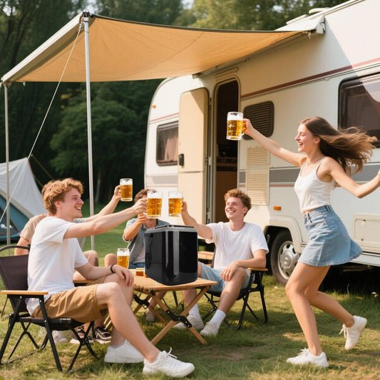 Aigostar Máquina de Hacer Hielo 130W con Ventana, 1.5L, 14kg/24h, Hielos en 6 Minutos, 2 Tamaños de Cubitos, Función de Autolimpieza, Ideal para Casa, Fiesta y Camping