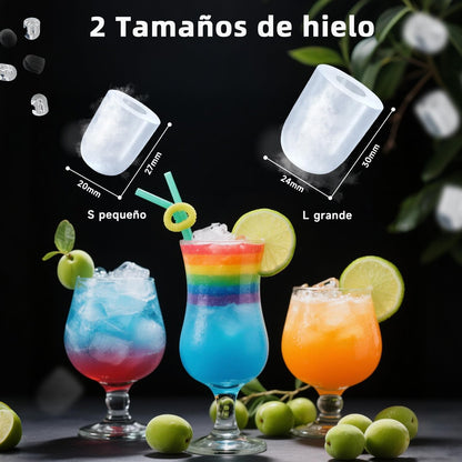 Aigostar Máquina de Hielo 130W con Ventana