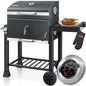 KESSER® Parrilla de Carbón con Carrito Gris