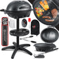 KESSER® Barbacoa Eléctrica 2 en 1 con Tapa